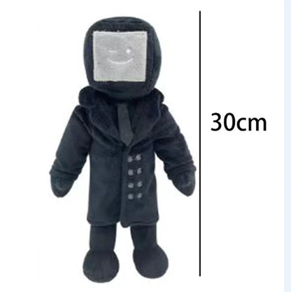 68style Skibidi Toilet Plush Stuffed Doll Toys Collectible Gifts for Kids Fans Adults Birthday Bosses Funny Anime Game F