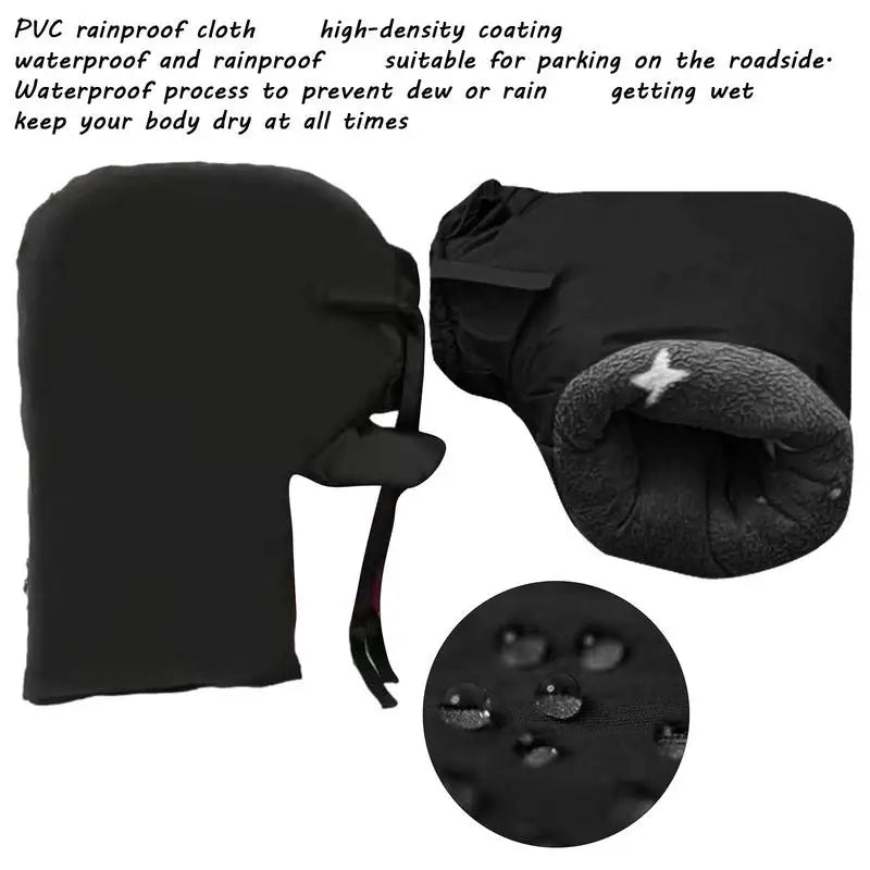 Riding Handlebar Gloves Thick Warm Road Bike Handlebar Gloves For Cycling Motorcycle Mountain Bike Scooter Folding Bicycles