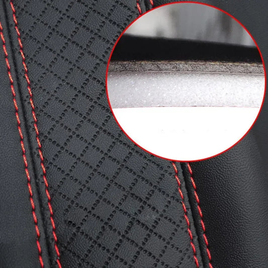 Pu Leather Car Seat Belt Safety Belt Shoulder Cover Breathable Protection Seat Belt Padding Pad