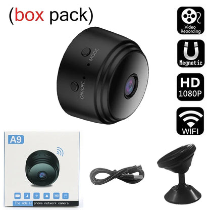 A9 1080P Mobile Wifi Car Camera Surveillance Cameras Sensor Camcorder Web Video Smart Home Safety Wireless Security Camera