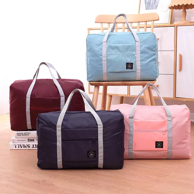 Women Waterproof Handbags Men Travel Tote Bags 2023 New Fashion Oxford Foldable Travel Bags Unisex Large Capacity Luggage Bags