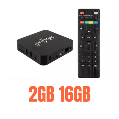 2025 MXQ Pro Smart TV Box Android 12 IK316 4K HD 3D Video Home Theater WIFI6 H.265 Support Watching Sport Matches TV Set Top Box