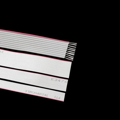 2/5M 1.27mm Flat Ribbon Cable 10 14 16 20 26 30 34 40 50 60 pins AWG 28 UL2651 300V 2.54mm IDC Connector Flat  Data Cable Wire