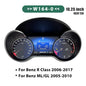 12.3 LCD Digital Dashboard Cluster For Benz R Class ML GL G GLE GLS W164 W166 W463 2006-2019 Years Auto Instrument Panel Cockpit