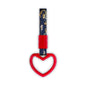 JDM Tsurikawa Heart Ring Car Tow Belt Train Bus Handle Hand Strap Drift Charm Strap Drift Auto Accessories Car Styling Bradn New