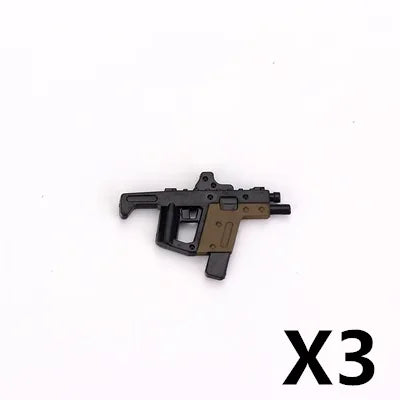 WW2 German Weapon Building Block 98K Two-color Gun US M1911 Soviet RPG Military Soldier Figure Accessories Rifle Pistol Toy C349