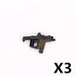 WW2 German Weapon Building Block 98K Two-color Gun US M1911 Soviet RPG Military Soldier Figure Accessories Rifle Pistol Toy C349