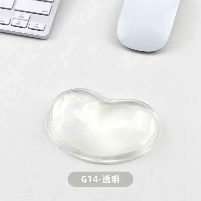 Soft Mouse Wrist Rest Pad Comfortable Silicone Gel Ergonomic Cushion Hand Pain Relief Support Pad for Laptop Computer Office
