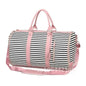 1pc Foldable PU Travel Convenient Carry-on Clothing Bag Women's Bag Bag Leather Business Duffel Women's Large Travel