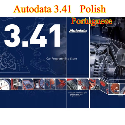 2025 Hot Autodata 3.45/3.41/3.40 Auto Car Repair diagnosis Software Multi-languages wiring diagrams data Autodata Polish