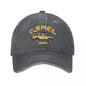 Camel Trophy Logo Unisex Style Baseball Caps Distressed Denim Washed Hats Cap Vintage Outdoor Workouts Adjustable Snapback Cap