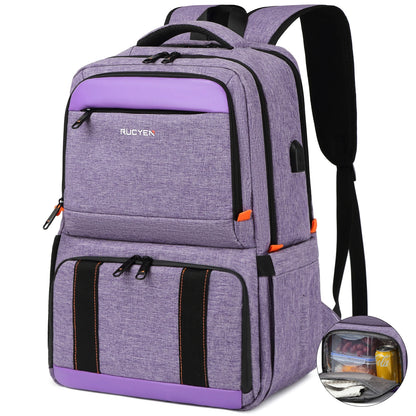 Lunch Backpack Insulated Cooler Picnic Bag Multifunctional Travel Bag Large Capacity Outdoor Picnic Camping Waterproof Backpack