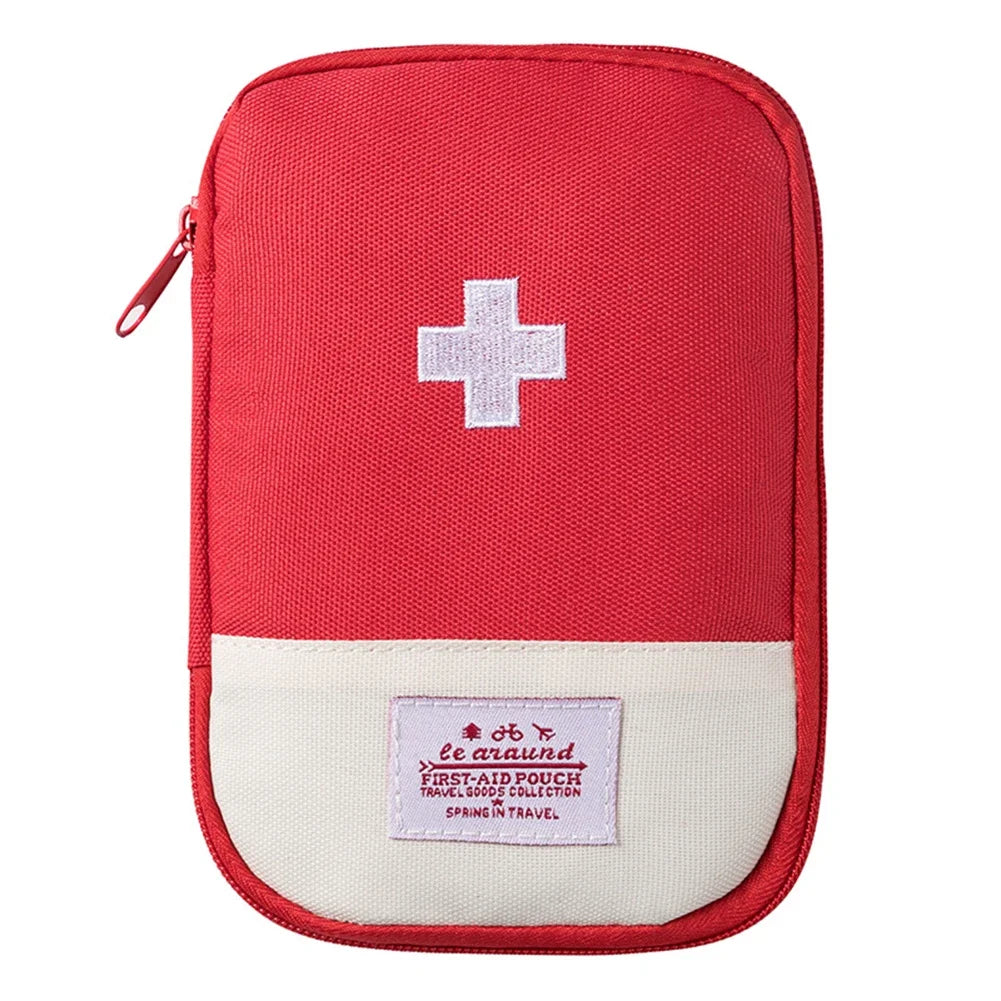 Portable First Aid Medical Kit Travel Outdoor Camping Useful Mini Medicine Storage Bag Camping Emergency Survival Bag Pill Case