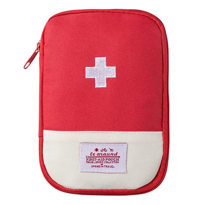 Portable First Aid Medical Kit Travel Outdoor Camping Useful Mini Medicine Storage Bag Camping Emergency Survival Bag Pill Case
