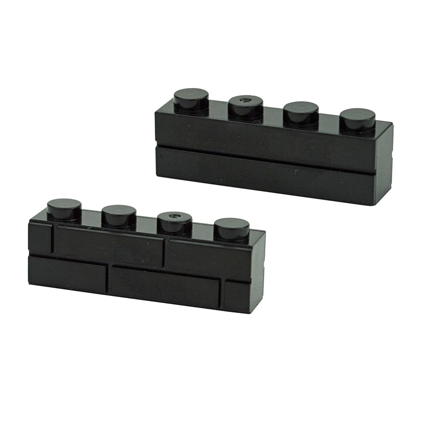 DIY Wall Bricks 1x4 1x3 1x2 Dots Thick Building Block Educational Creative House Contruction Toys Compatible With 15533 For Kids
