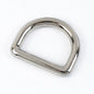 Meetee 10Pcs 10-38mm Metal Buckles For Bag Strap D Ring Clasp Belt Buckle Dog Collar Webbing Hook DIY Sewing Accessories G7-3