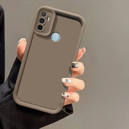 For Samsung Galaxy M21 Case Protection Shockproof M21 Phone Case Matte Back SM-M215F Coverprotection Skin Feel Covers