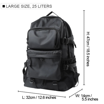 Sell Well Casual Street Style Male Backpack Large Capacity 17inch Laptop Travel BackPack Tiding University College Schoolbag