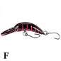 5.2cm/2.6g Micro Rice Worm Slow-sinking Plastic Fake Bait Artificial Hard Bait Bionic Lure Trout Pike Bass Fishing Accessories