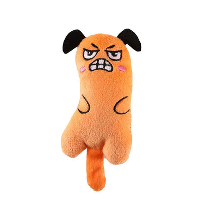 Newest Hot Cat Toys Funny Interactive Plush Cat Toy Mini Teeth Grinding Catnip Toys Kitten Chewing Squeaky Toy Pets Accessories