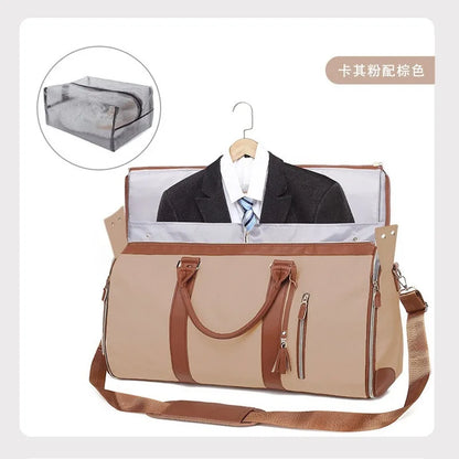 Storage luggage bag, suit travel storage bag, men's suit travel bag, hand-held folding bag, fitness bag, storage bag
