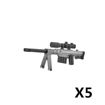 WW2 German Weapon Building Block 98K Two-color Gun US M1911 Soviet RPG Military Soldier Figure Accessories Rifle Pistol Toy C349