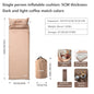 BISINNA Outdoor Self-inflating Mattress Camping Inflatable Sleeping Pad Splicable Ultralight Air Mat for Travel Hiking Picnic