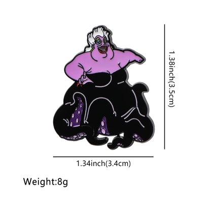 Cartoon Yellow Bear Pig Soft Enamel Pin Children Brooch for Clothes Briefcase Metal Badges Lapel Pins for Backpack Accessories