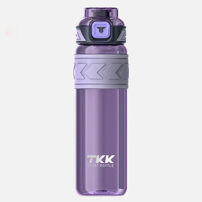 TKK 600/800/1000ml Sports Watter Bottle Tritan BPA free Straw Portable Leak-proof Plastic Drinkware Outdoor Fitness Kettle