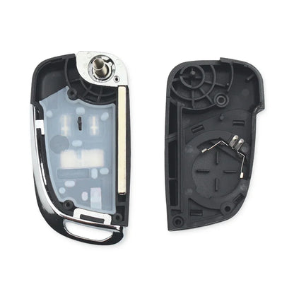 Dandkey Flip Remote Car Key Shell Case For Chevrolet Cruze Epica Lova Camaro Impala For Opel Astra J Corsa E Insignia Zafira C