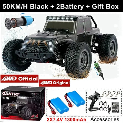 4WD Remote Control Car Off Road 4x4 RC High Speed Buggy Truck Super Brushless 50 or 80KM/H Fast Drift Racing Toy Kids Adults