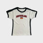Summer Y2K Clothes T-shirt Women Letter Graphic Streetwear Crop Top Aesthetic Gothic Harajuku Tee Slim T Shirt Girl Vintage new