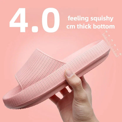 Slippers Men Women Wear Thick-soled Non-slip Summer Quarters Bathroom Shower Eva Sandals