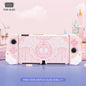 GeekShare Protective Case for Nintendo Switch OLED NS Game Accessories Pink Star 3D Silicone Switch OLED Shell High Quality
