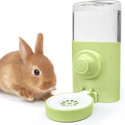 Rabbit Water Bottle Hanging Water Dispenser Feeder Cage Crate Hutch Bunny Dog Cat Chinchilla Ferret Guinea Pig Squirrel Hedgehog