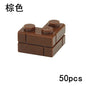 DIY Wall Bricks 1x4 1x3 1x2 Dots Thick Building Block Educational Creative House Contruction Toys Compatible With 15533 For Kids