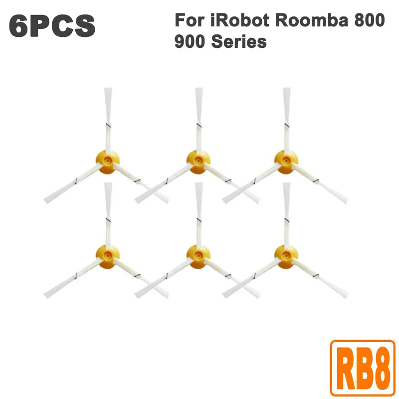 For IRobot Roomba 800 980 990 900 896 886 870 865 866 Series HEPA Filter Side Roller Brush Vacuums Cleaner Replacement Parts