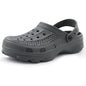 Shevalues Fashion Men Clogs Slippers Casual Hole Beach Sandals Outdoor Men Garden Shoes Summer Soft Sandals Home Bathroom Slides