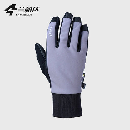 Lameda Men's Cycling Gloves Windproof Winter Gloves For Men Anti-slip Thermal Gloves Touch Screen Cycling Gloves