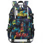 Ronaldo Print Student School Bag Children's Backpack Outdoor Travel Bag