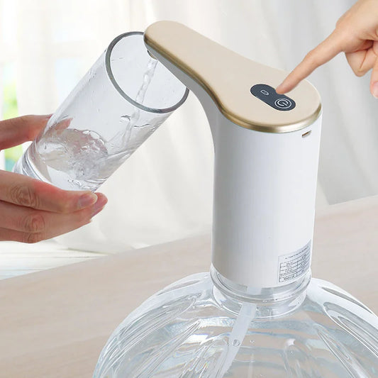 Automatic Electric Water Dispenser Bottle Pump USB Charging Barreled Water Pump Dual Mode Switch Water Dispenser Pump For Home