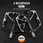 WEST BIKING MTB Cycling Pedals Sealed Bearing Ultralight Aluminum Alloy Footboard Anti-Slip Bicycle Platform Pedals Bike Parts