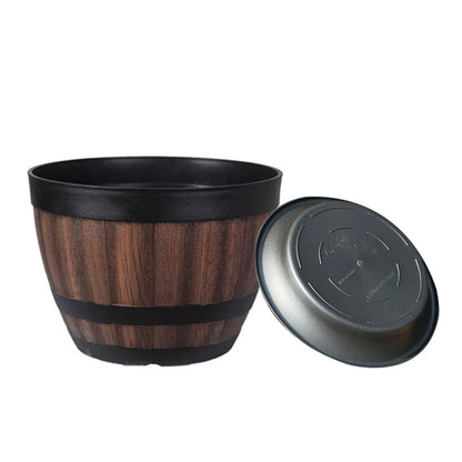 Bucket-liked Flower Pot   Large Capacity Retro Planter  For Plants Flowers