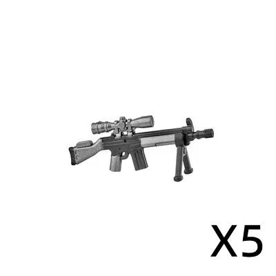 WW2 German Weapon Building Block 98K Two-color Gun US M1911 Soviet RPG Military Soldier Figure Accessories Rifle Pistol Toy C349