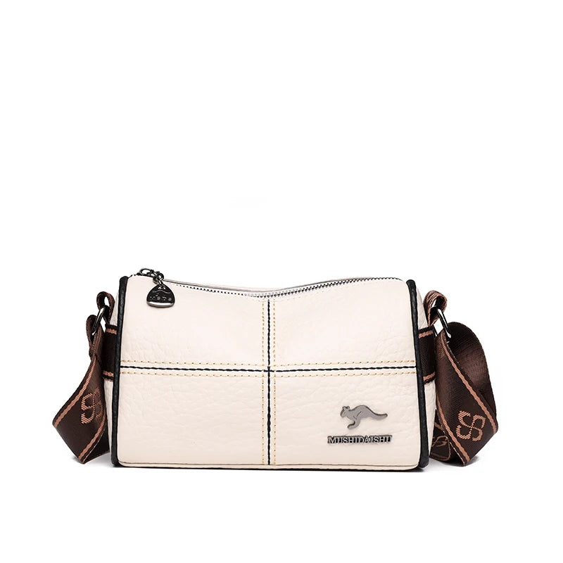 High Quality Soft Leather Womens Shoulder Bag Fashion Trend Pillow Shaped Bags Luxury Brand Female Crossbody Bolsas Sac 2024 New