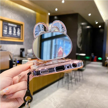 S 10 8 9 Love Heart Flower Strap Case On For Samsung Galaxy S10 S9 S8 Plus S 10plus s9 s8plus s10 s 8 s 9plus s9 Cover s10plus