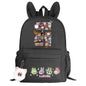lububu Girls School Backpack Kawaii Children Backpack Cartoon Schoolbag Cute Girls School Supplies Travel Rabbit Ears Mochila