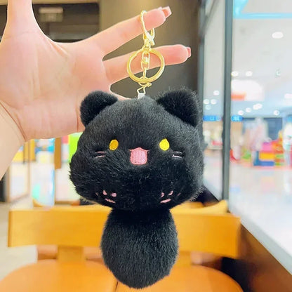 Cute Tuantuan Cat Network Red Key Chain Hanging Doll Doll Wholesale Plush Pendant Small Gift Cartoon Key Chain