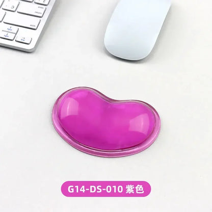 Soft Mouse Wrist Rest Pad Comfortable Silicone Gel Ergonomic Cushion Hand Pain Relief Support Pad for Laptop Computer Office