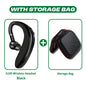 S109 Wireless Bluetooth 5.4 Universal Hook Earphone Sports Business Single Ear Headset Handsfree Headphone With Mic Smartphone